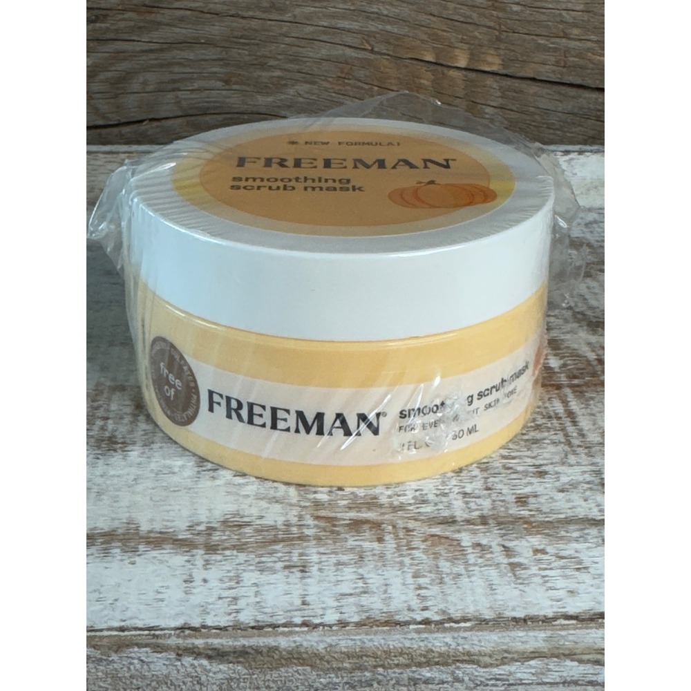 Freeman Smoothing Pumpkin Enzyme Scrub Mask AHA Resurface 2oz 60ml New MSRP $5